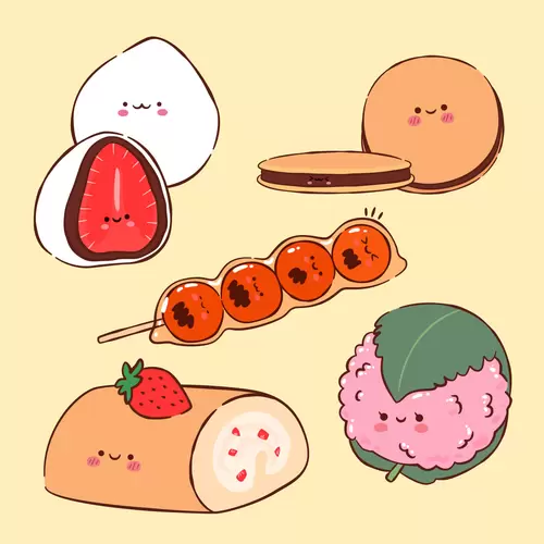 日本美食-飯糰插圖