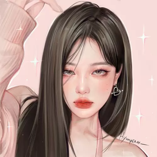 漂亮女孩-青春靚麗-魅力插圖