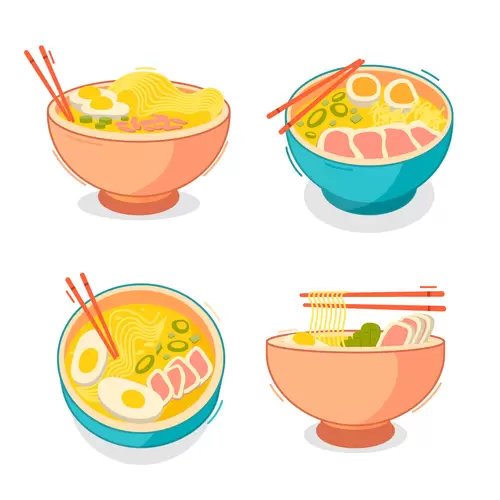 日本美食-咖哩面插圖