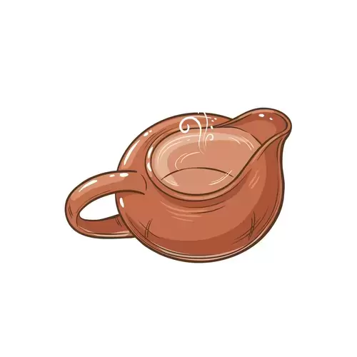 茶具插圖-公道杯插圖