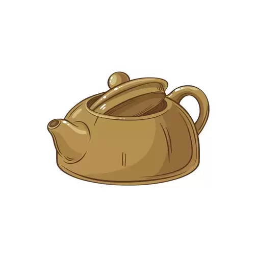 茶具插圖-紫砂壺插圖