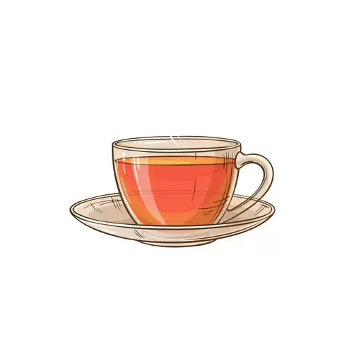 茶具插圖插圖