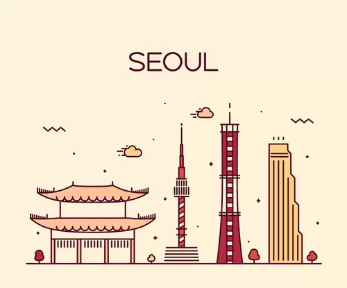 全球城市印象-漢城插圖