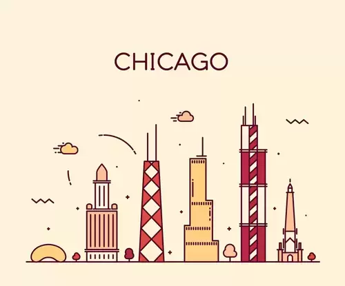 全球城市印象-芝加哥插圖