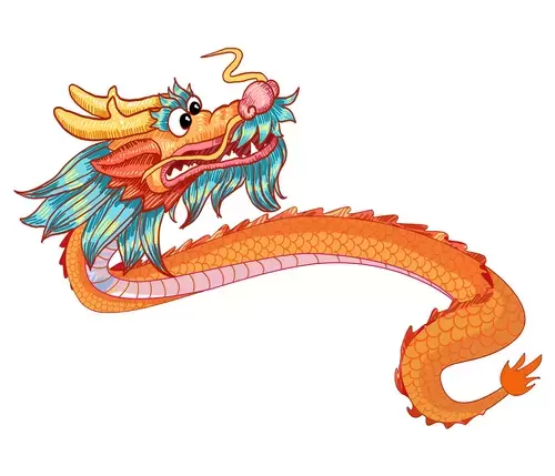 中國龍插圖