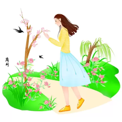 清明節-花開燕語插圖