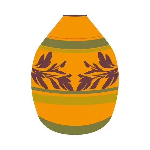 古代陶器紋樣插圖
