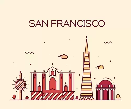 全球城市印象-舊金山插圖