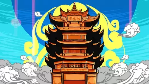 中國古建-黃鶴樓插圖