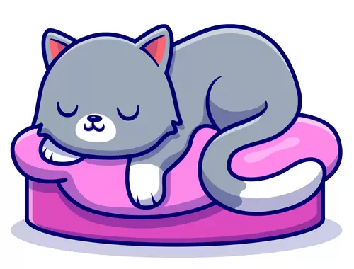 小動物-貓插圖