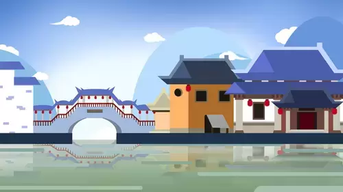 中國古建-中國民居插圖