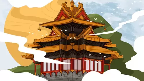 中國古建-古代樓閣插圖