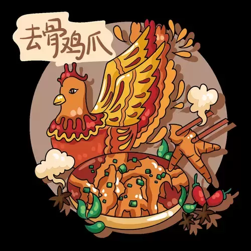 中華美食-去骨雞爪插圖