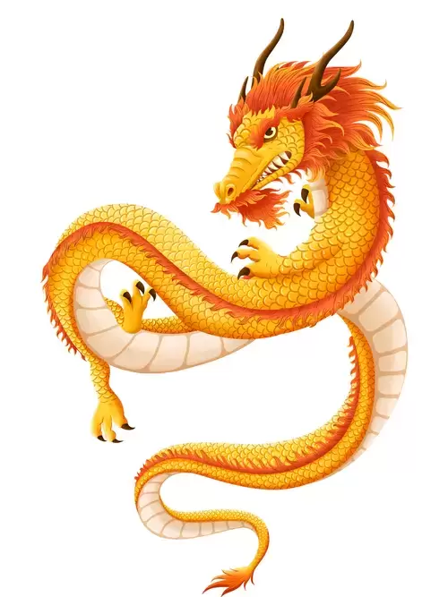 中國龍插圖