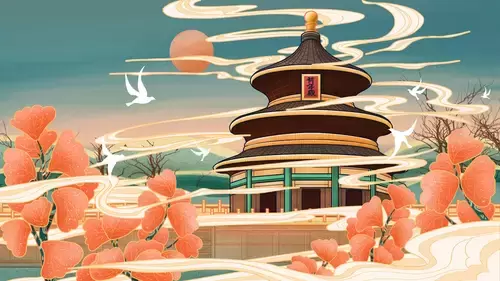 中国著名古建筑-天壇插圖