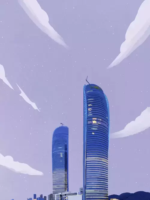 中國著名建築-廈門雙子塔插圖