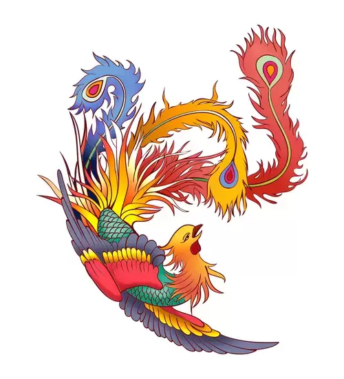 鳳凰插圖