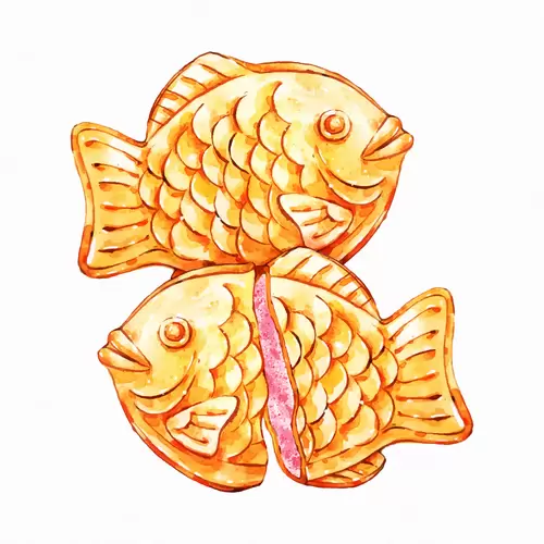 日本美食-鯛魚燒插圖