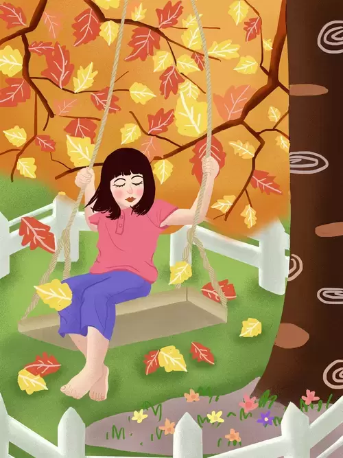 立秋-風中飛翔的感覺插圖