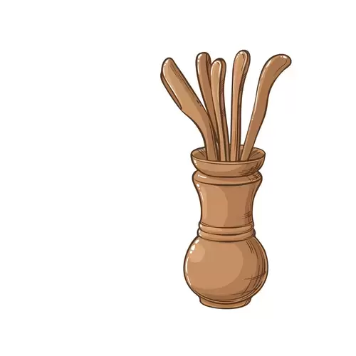 茶具插圖插圖