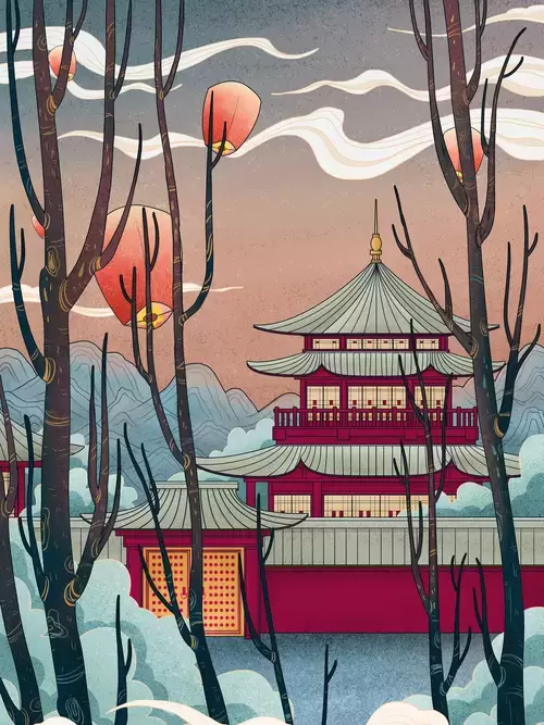 中国著名古建筑-蓬萊閣插圖