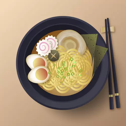 日本美食-烏冬面插圖