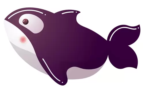 海洋動物-海豚插圖