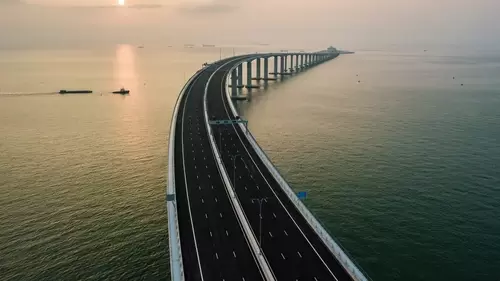 港珠澳大橋4K高清桌布