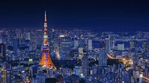 東京鐵塔4K高清桌布